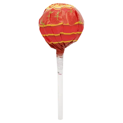 Chupa Chups Super mega chups aardbei Zak 240 g