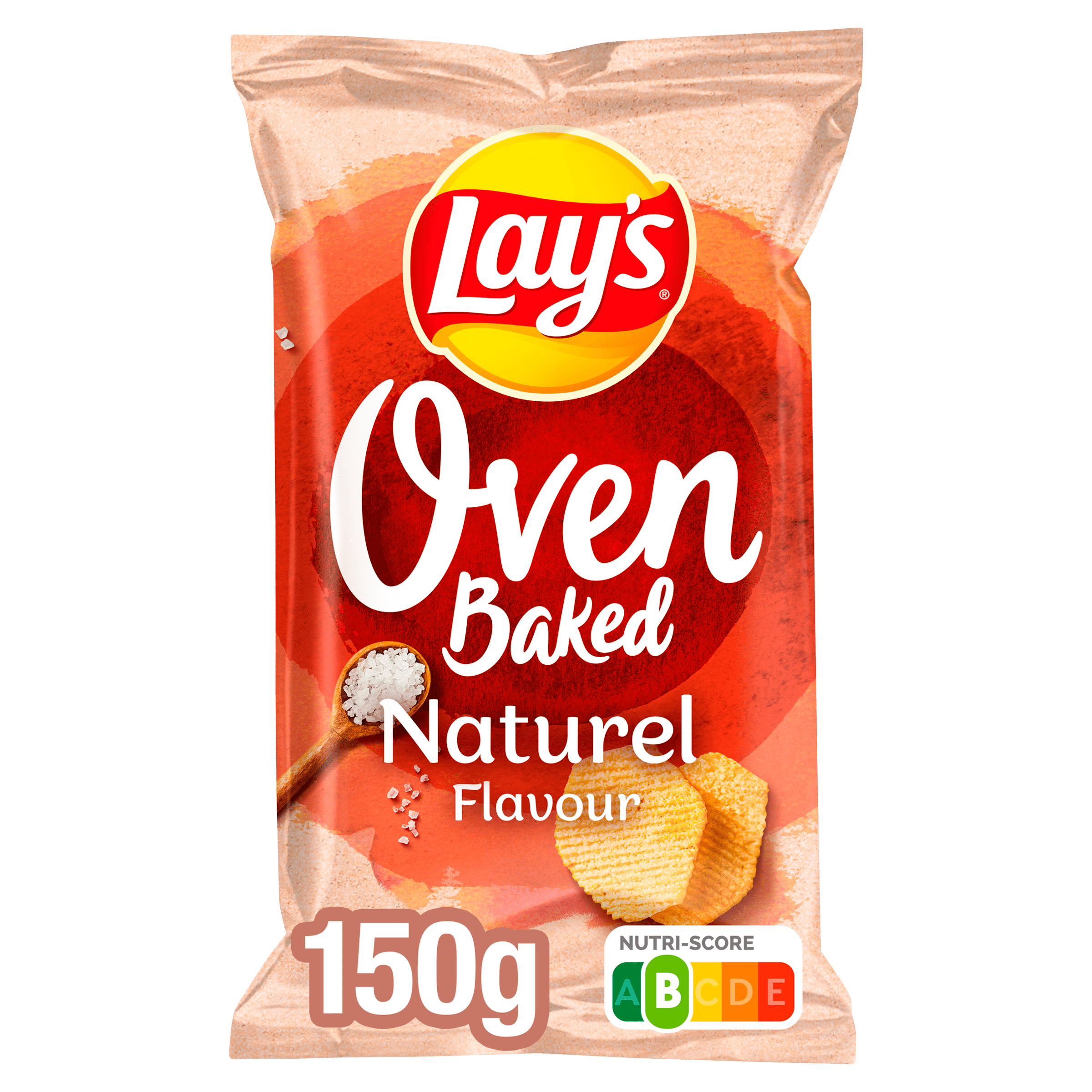 Lays Oven Baked Naturel Zak 150 g
