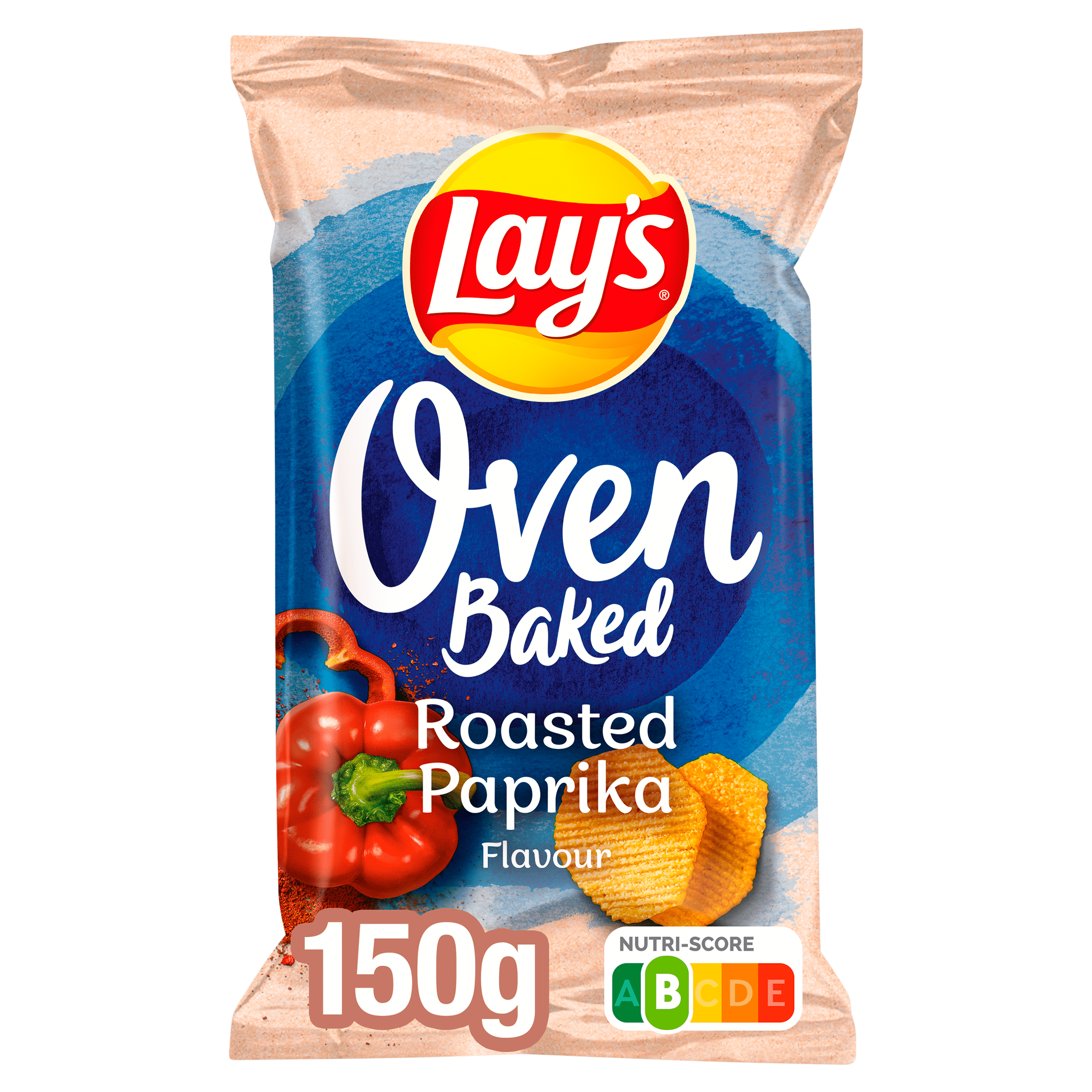 Lays Oven Baked Roasted paprika Zak 150 g