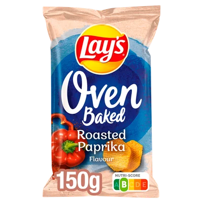 Lays Oven Baked Roasted paprika Zak 150 g