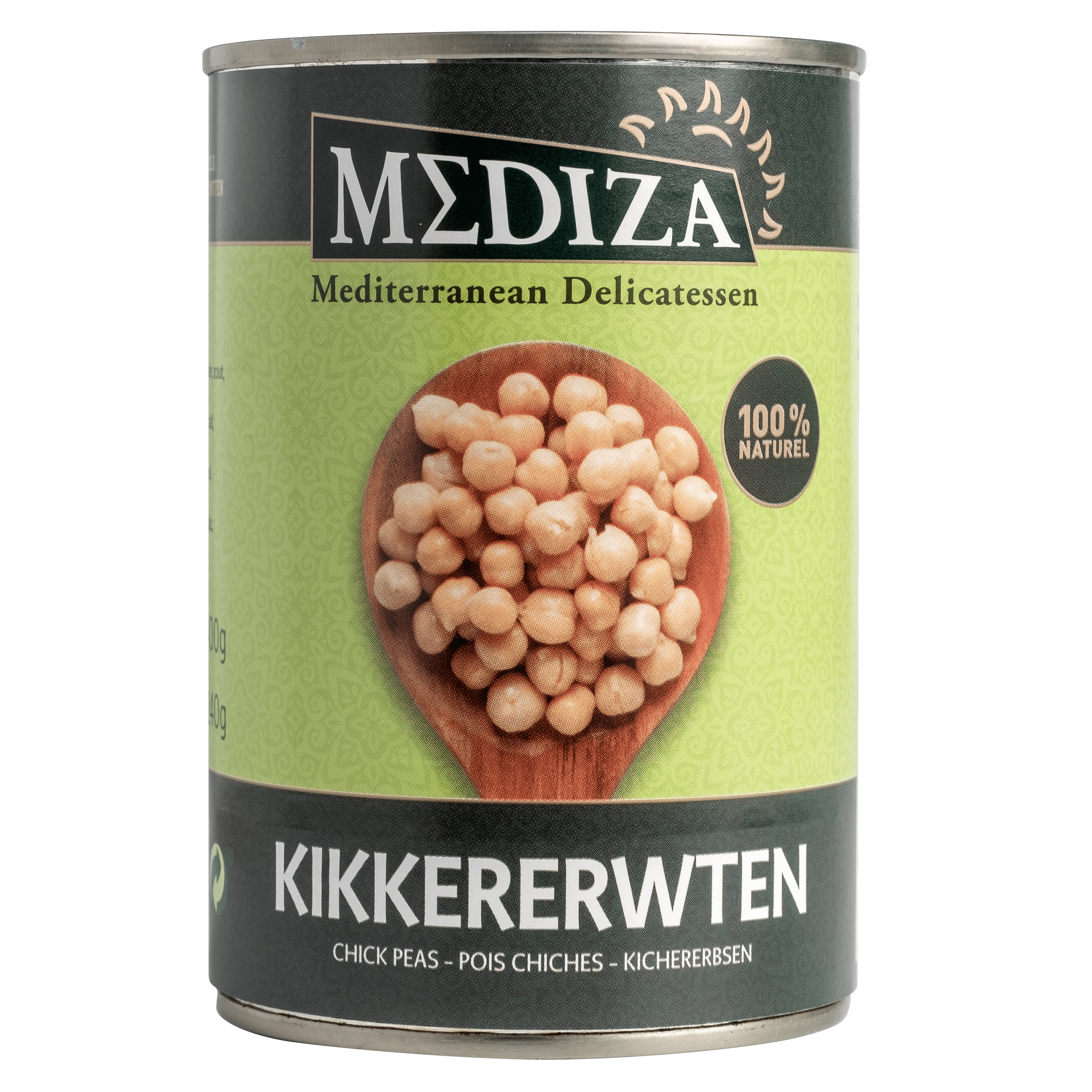 Mediza Kikkerwerten Blik 400 g