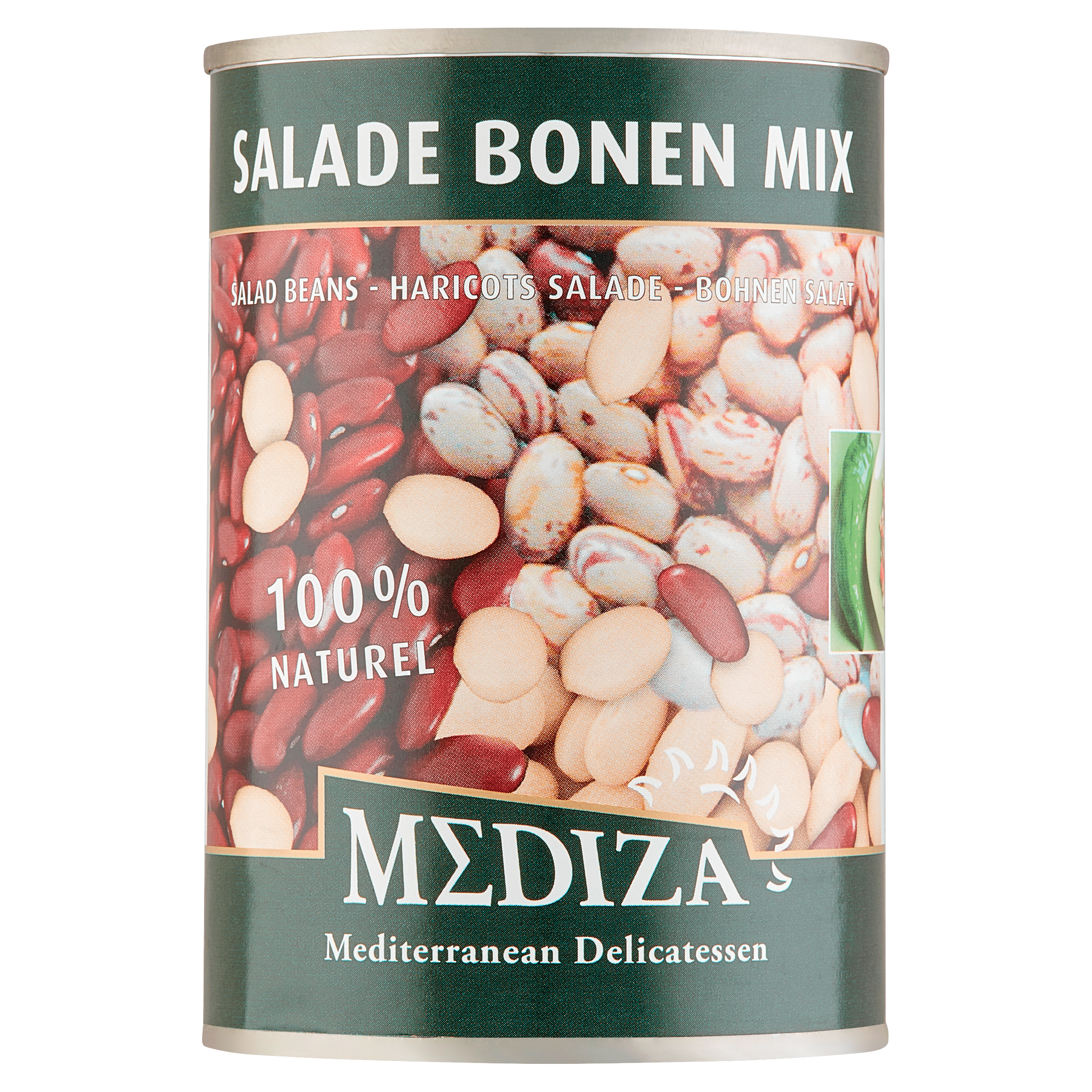 Mediza 4 bonen mix Blik 400 g