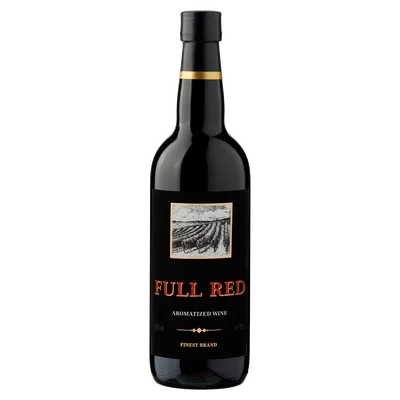 Full Red Aromatized Wine Fles 750 ml