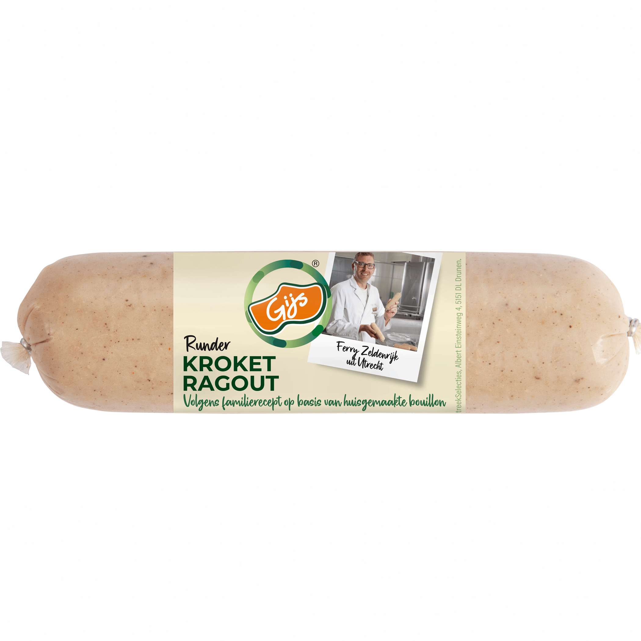 GIJS Stevige runderragout Rol 250 g