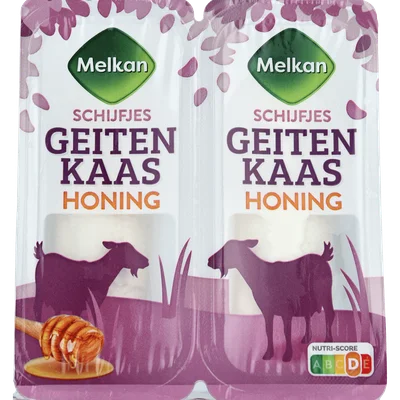Melkan Geitenkaas schijfjes honing Tray 200 g