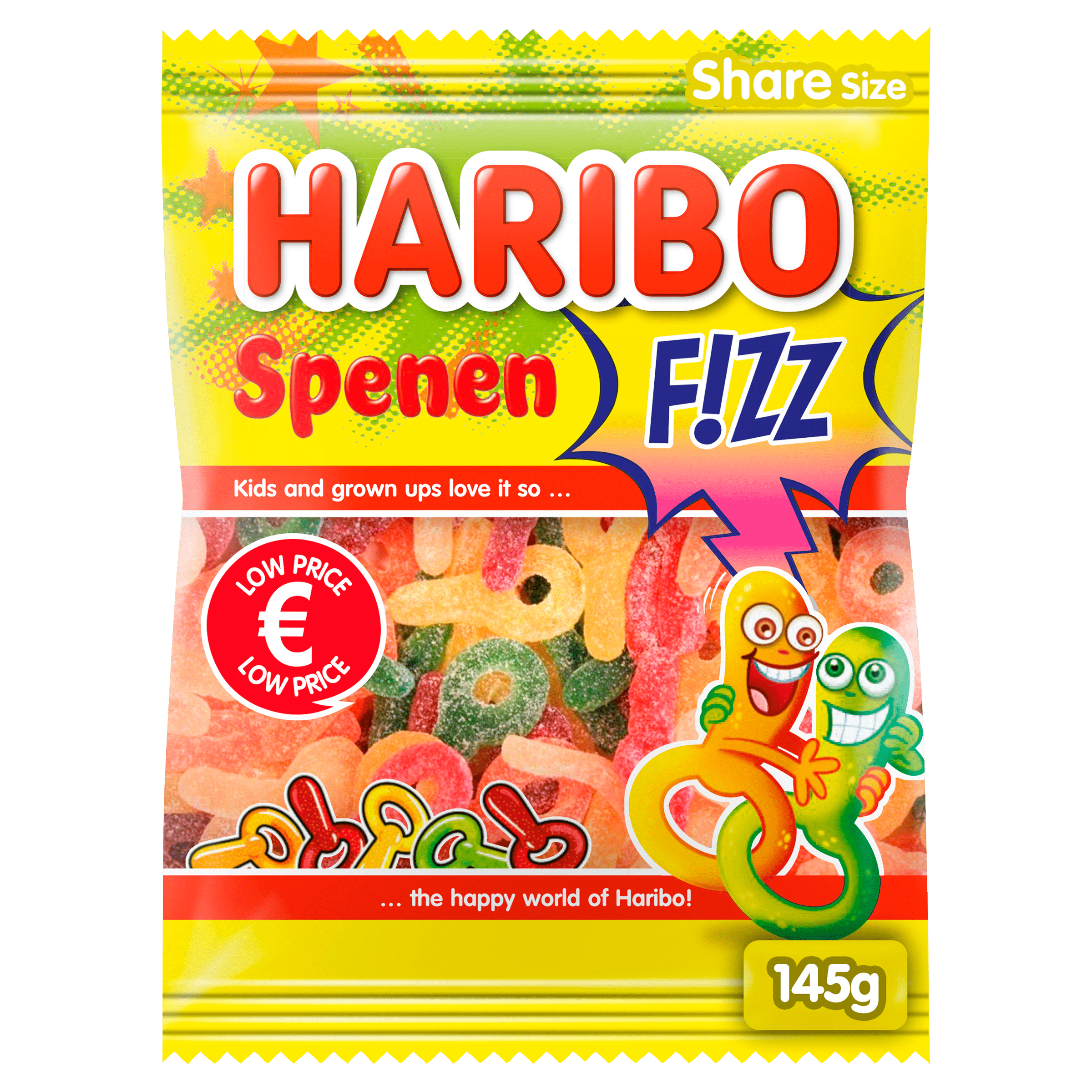 Haribo Zure Spenen Zak 145 g