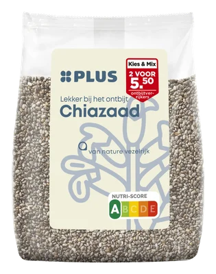 PLUS Ontbijtverrijker chiazaad Zak 180 g