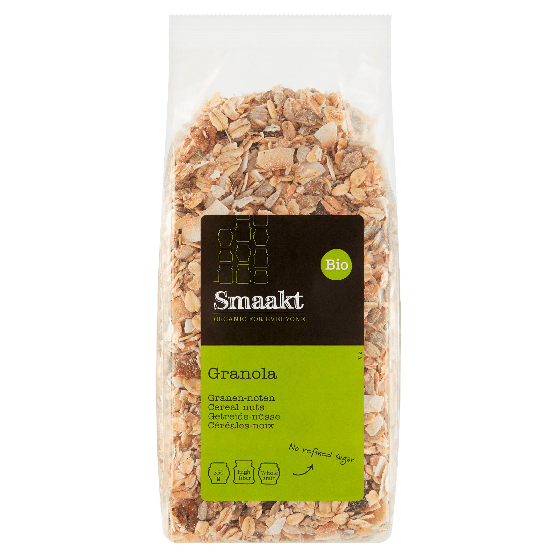 Smaakt Granola granen-noten biologisch Stazak 350 g