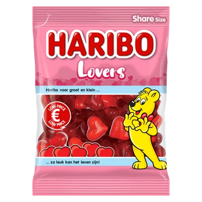 Haribo Lovers Zak 150 g