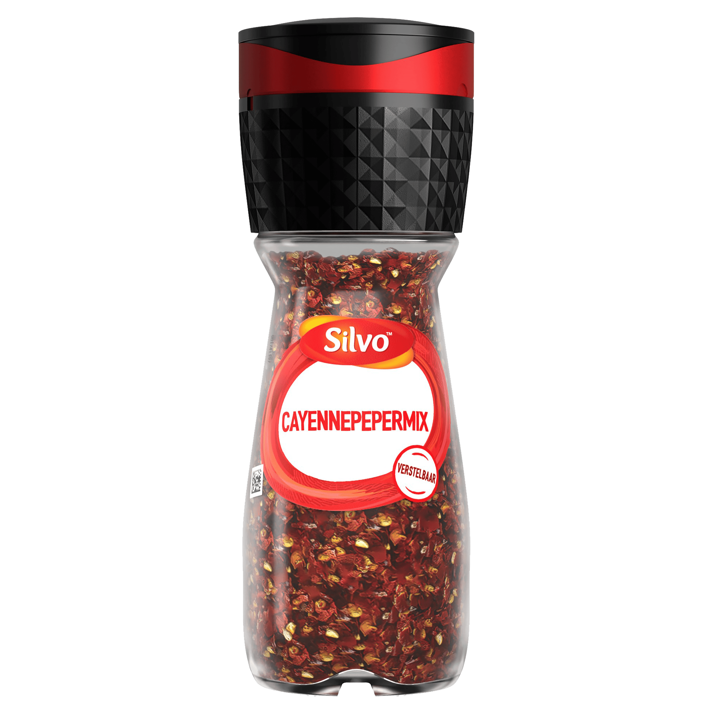 Silvo Cayennepepermix molen Pot 29 g