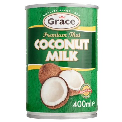 Grace Coconut Milk Premium Blik 400 ml