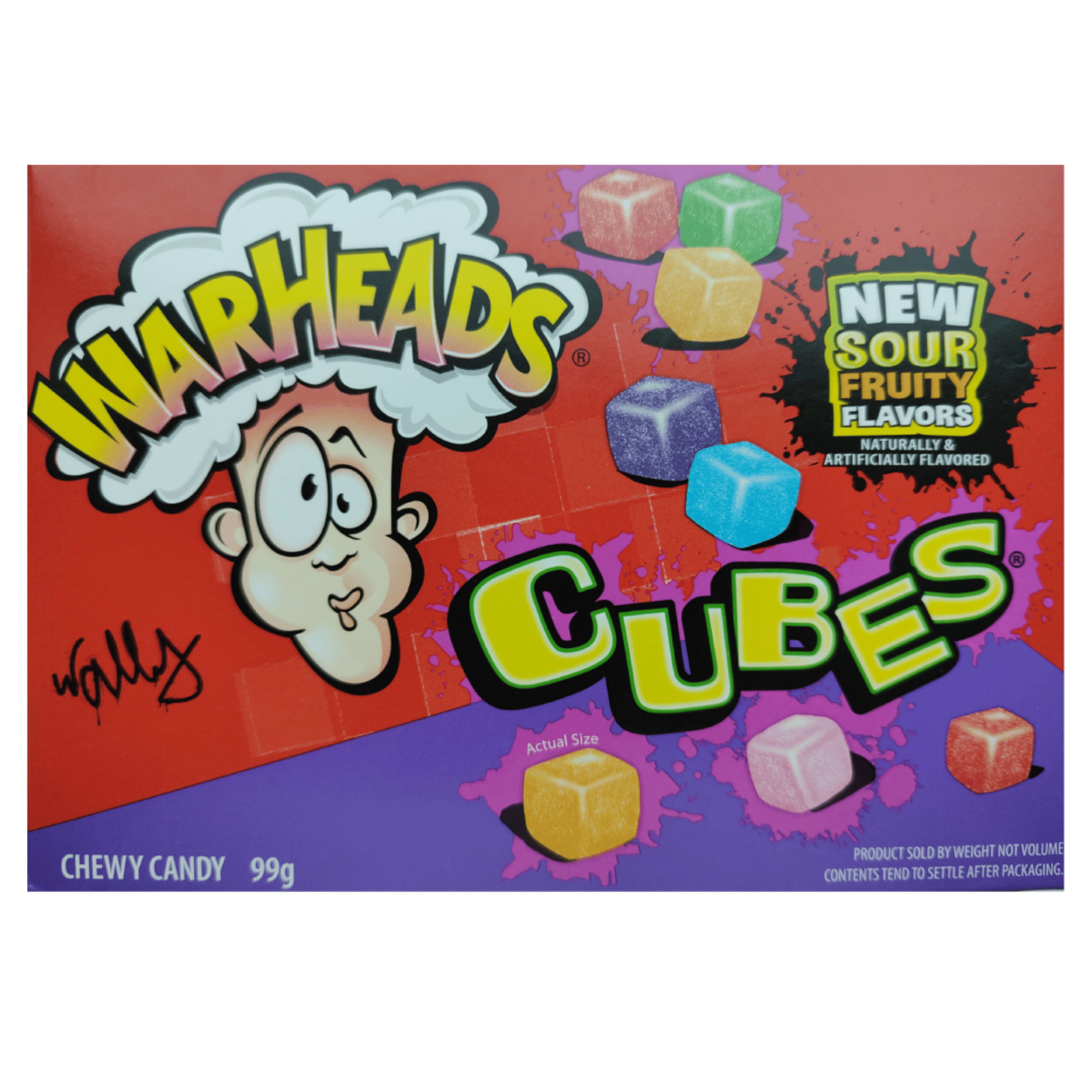 Warheads Chewy Cubes Doos 99 g