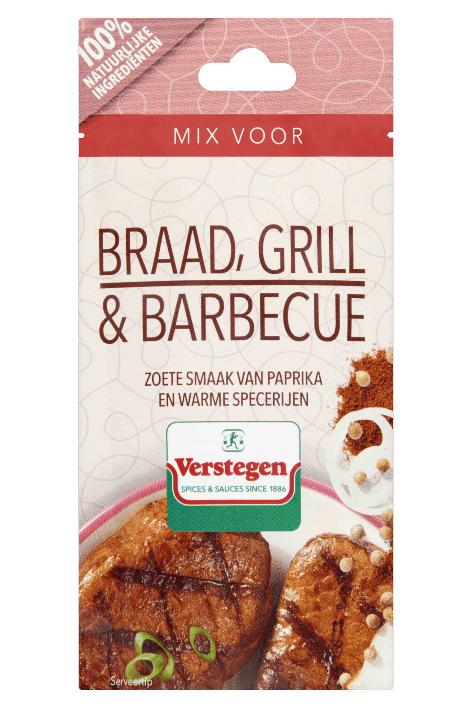 Verstegen Mix voor Braad en Grill BBQ Zakje 20 g