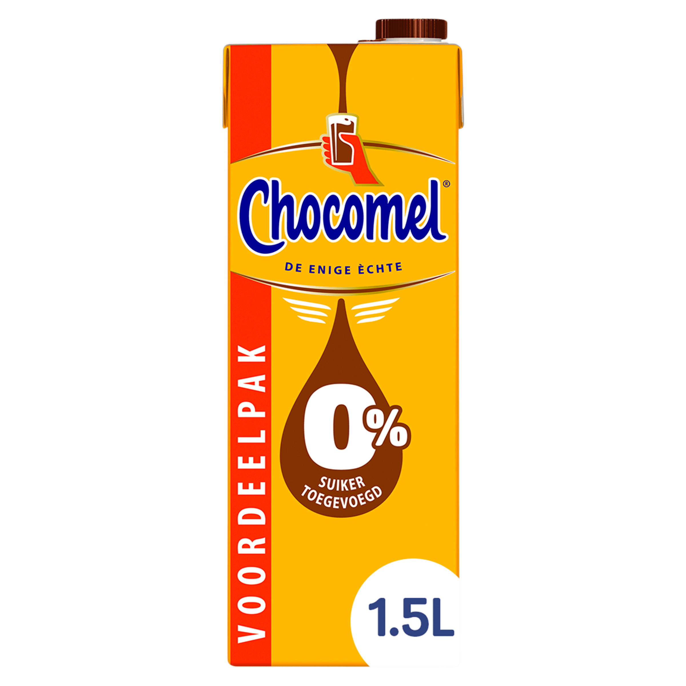 Chocomel 0% Heerlijk Romig &amp; Rijk Pak 1500 ml