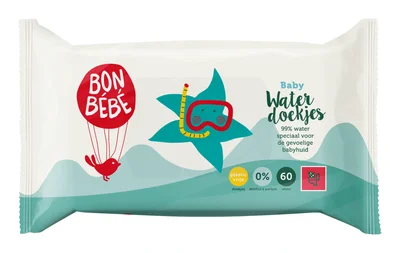 Bonbebe Waterdoekjes Wikkel 60 st