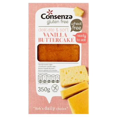 Consenza Roombotervanillecake Doos 350 g