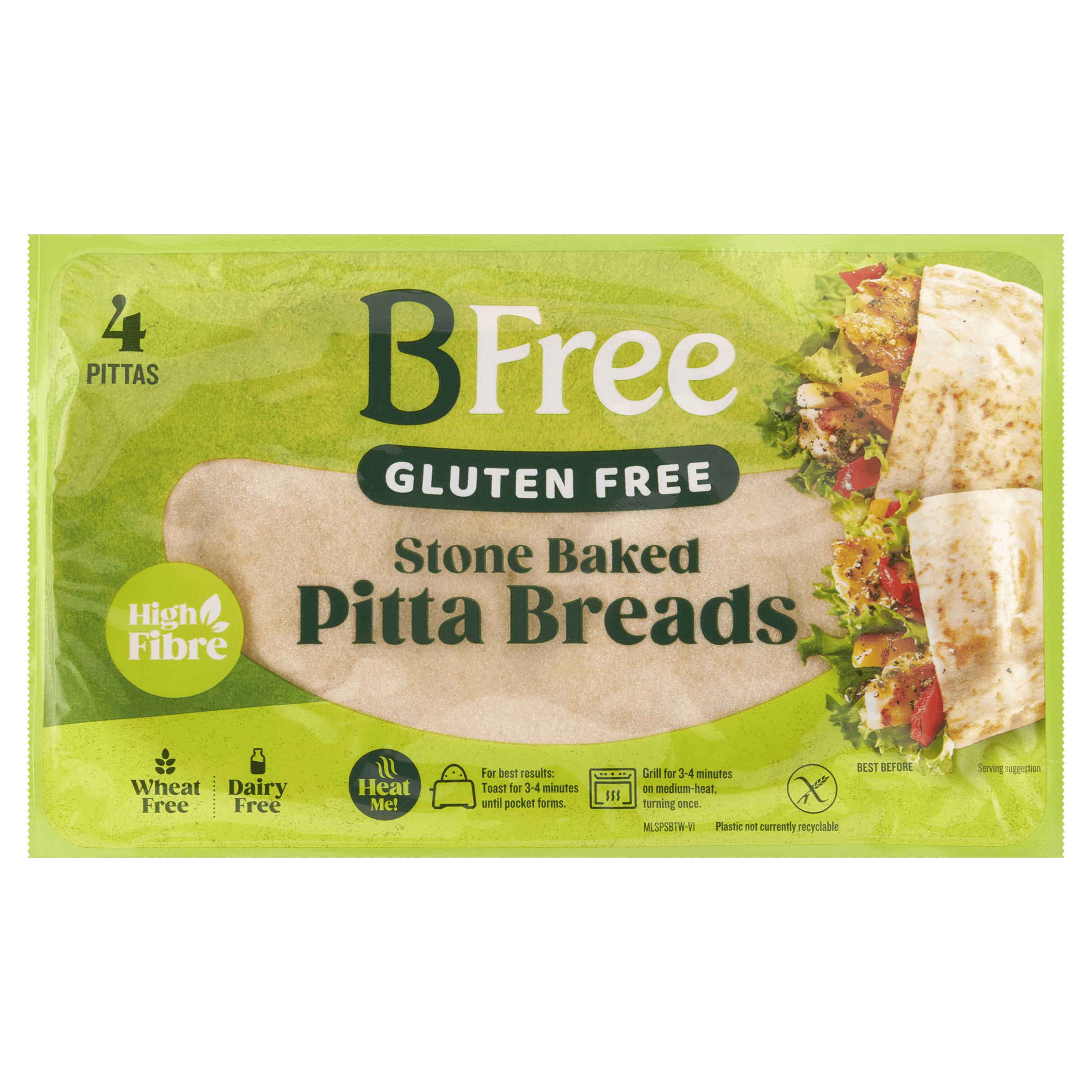 BFree Pita breads stone baked Blister 220 g