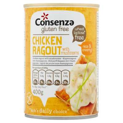 Consenza Kippenragout Blik 400 g