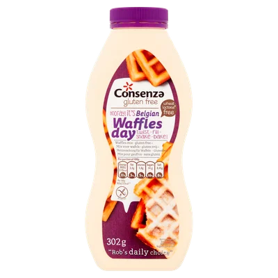Consenza Wafelmix shaker Fles 302 g