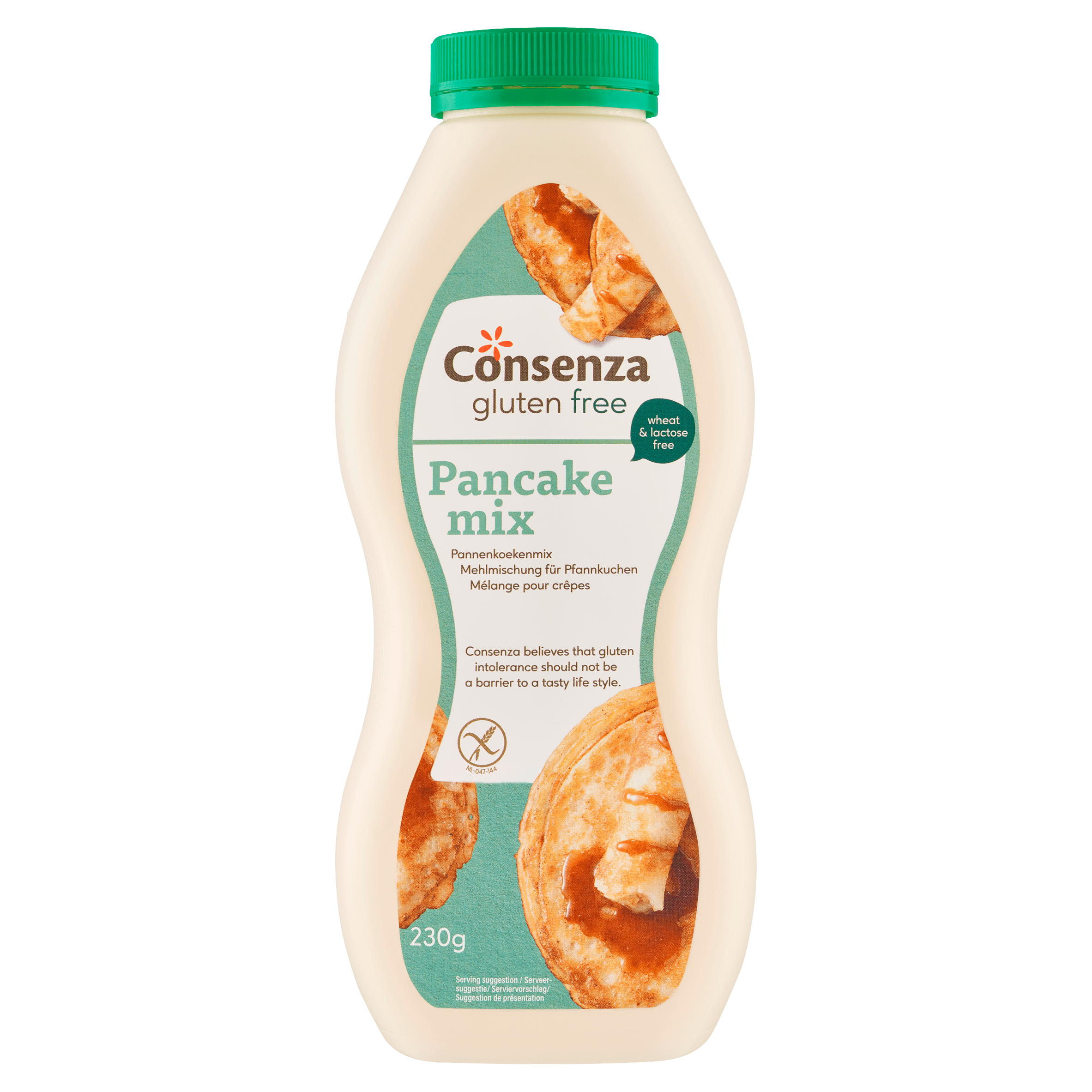 Consenza Pannenkoekshaker Fles 230 g