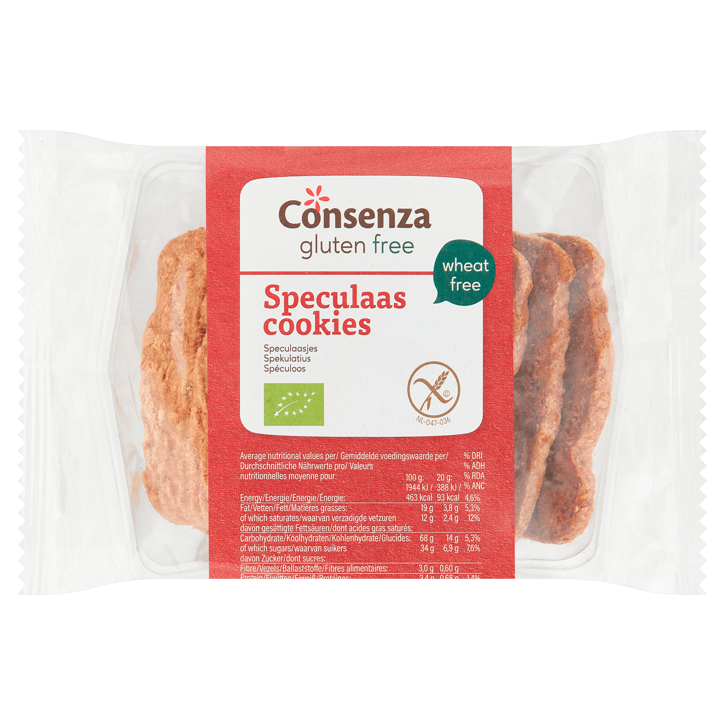 Consenza Speculaasjes Zak 100 g