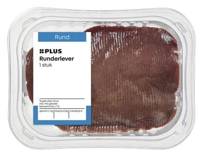 PLUS Runderlever 1st 150 gram