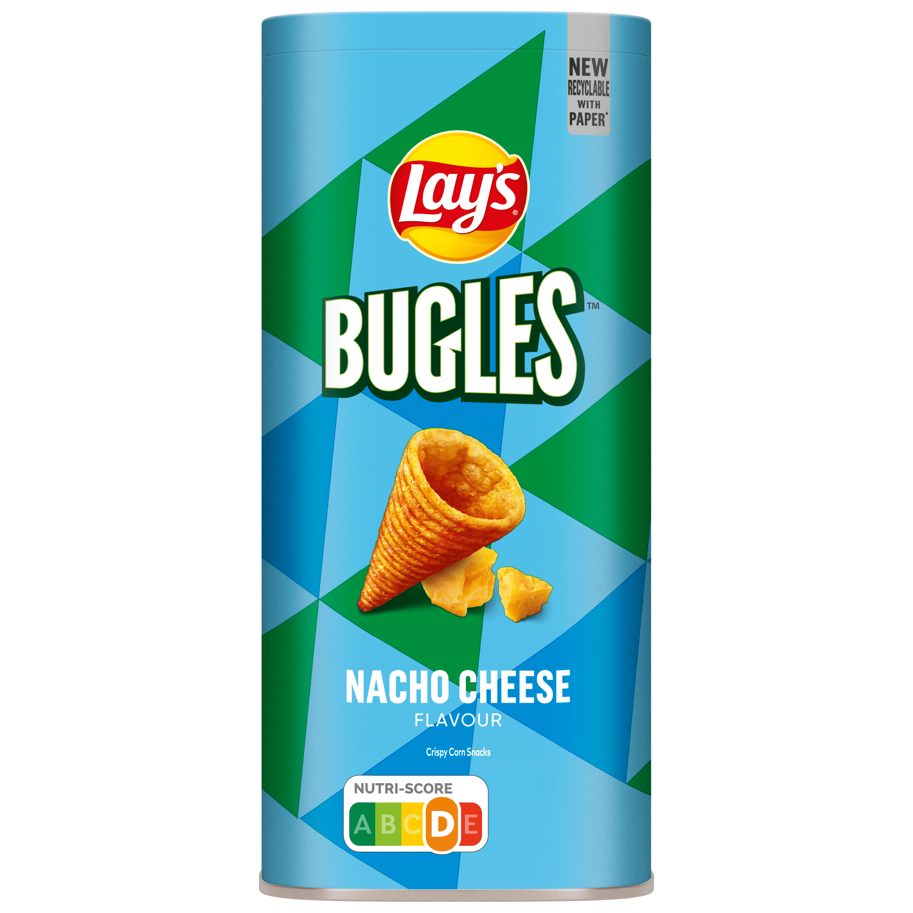 Lays Bugles nacho cheese snackbox Koker 135 g