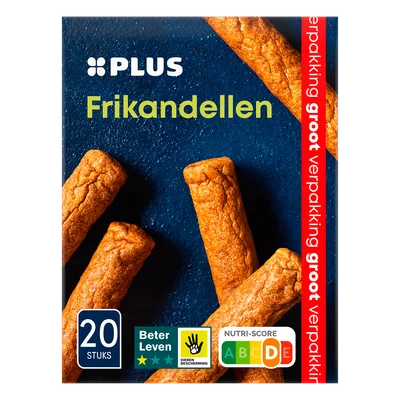 PLUS Frikandellen VDV Doos 20 st