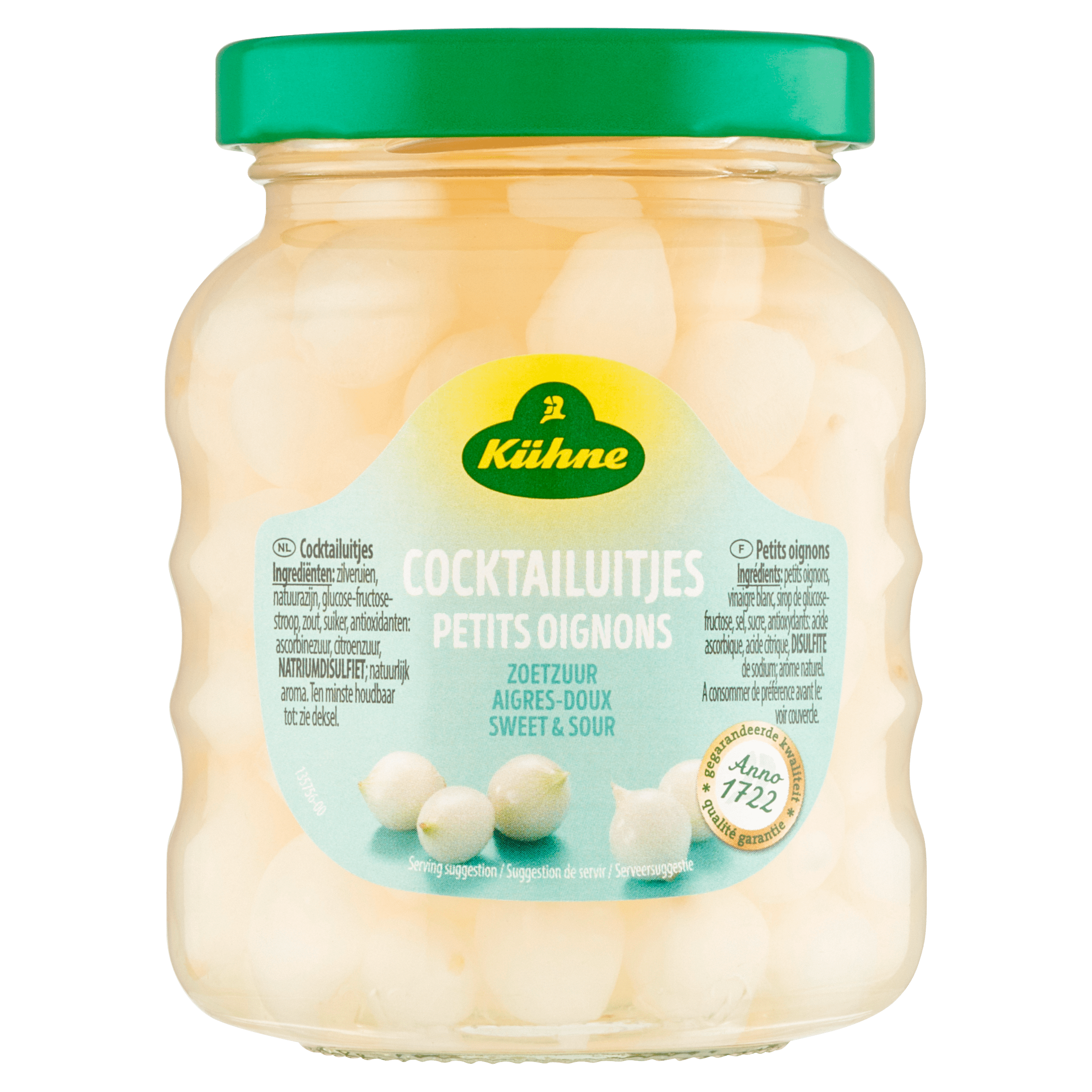 Kuhne Cocktail Cornichons Pot 212 ml