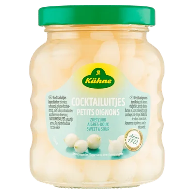 Kuhne Cocktail Cornichons Pot 212 ml