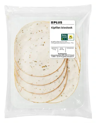 PLUS Kipfilet bieslook 100 gram