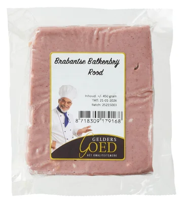 Gelders Goed Balkenbrij Brabants Rood Zak 500 g