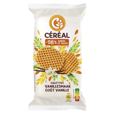 Cereal Galettes Vanillesmaak Zak 175 g