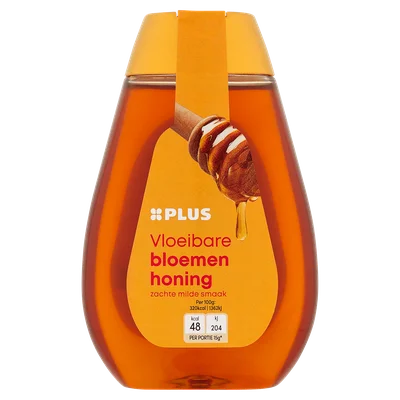 PLUS Bloemenhoning knijpfles Fles 350 g