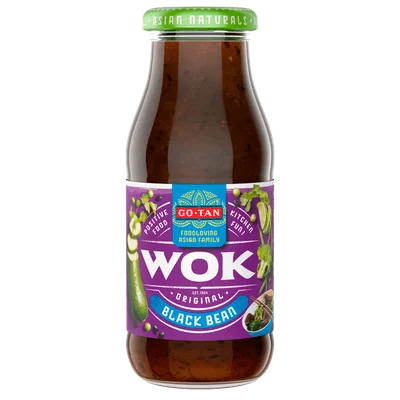 Go-Tan Woksaus hoisin all natural Fles 250 ml