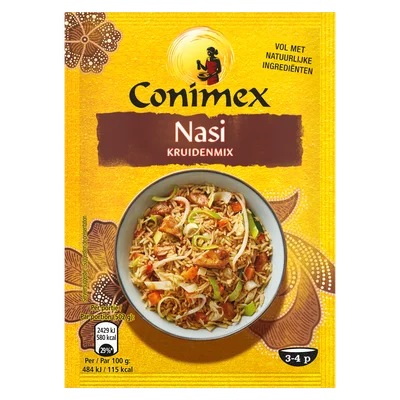 Conimex Kruidenmix nasi Zakje 16 g