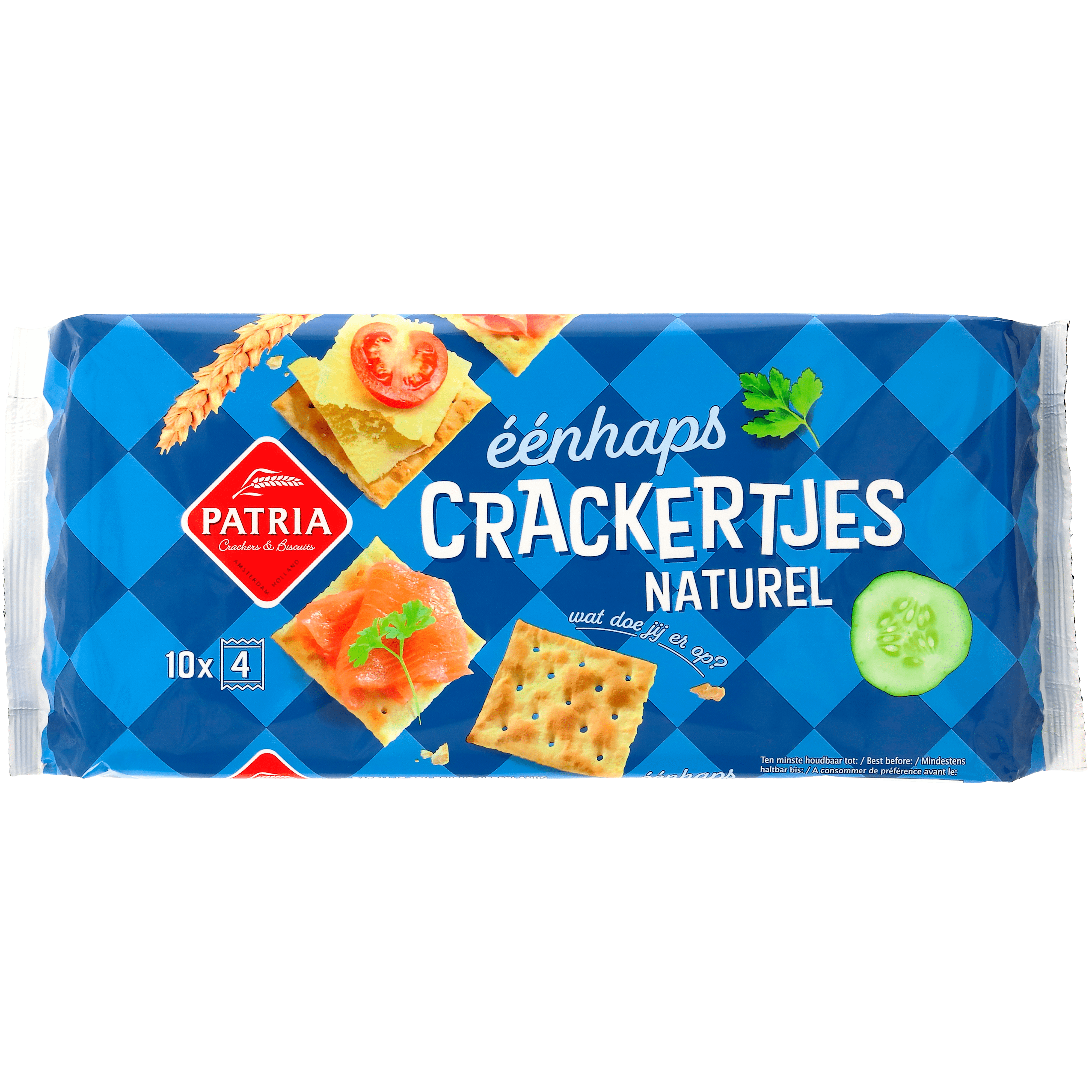 Patria Eenhapscrackers Krimp 250 g