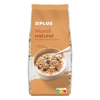 PLUS Muesli naturel Zak 1000 g