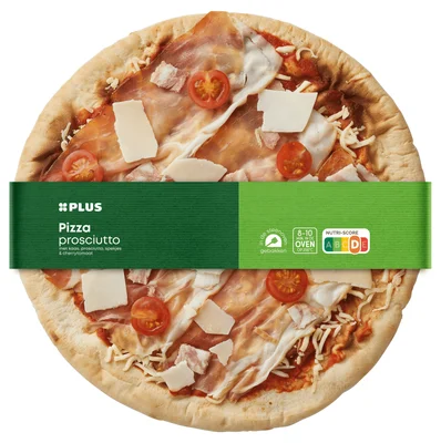 PLUS Pizza prosciutto Krimp 413 g