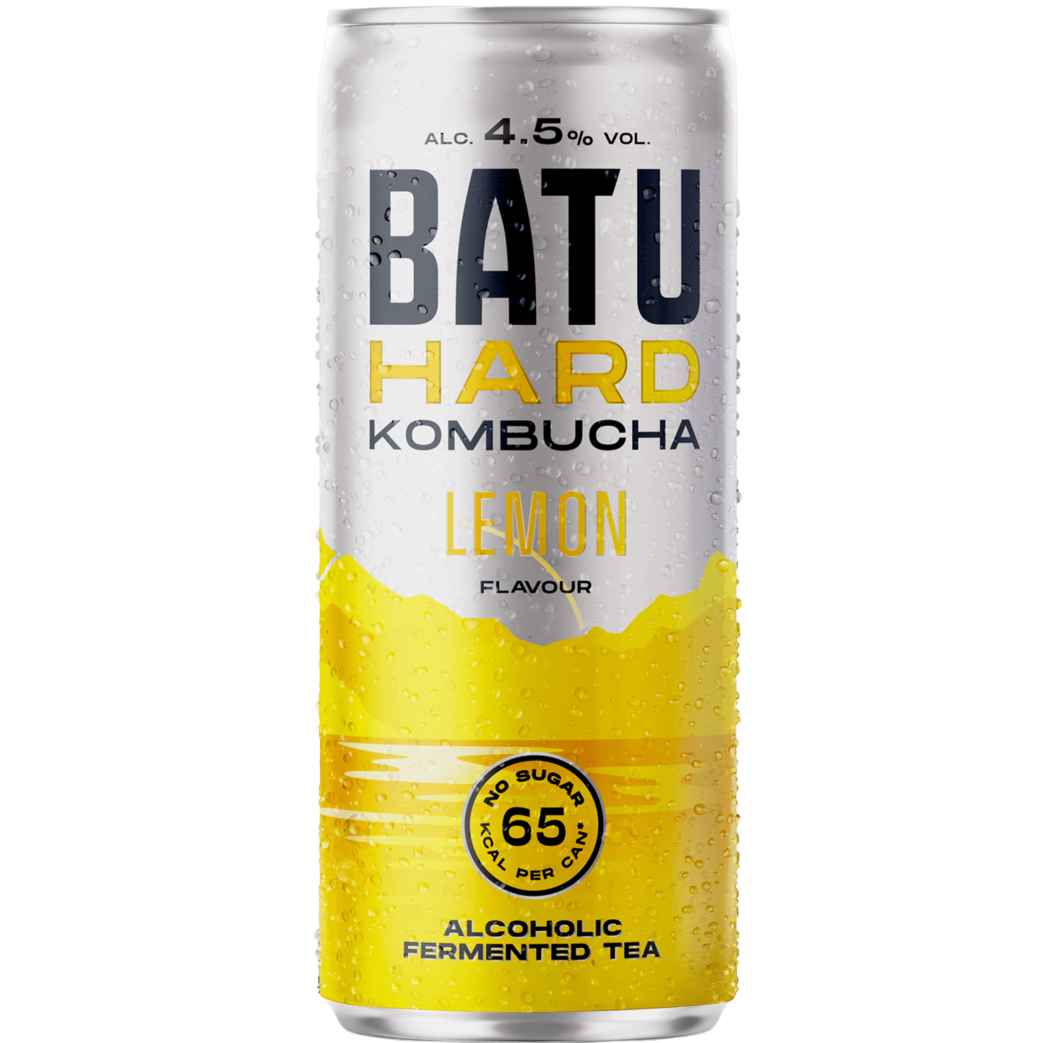 Batu Hard Kombucha Lemon Blik 250 ml