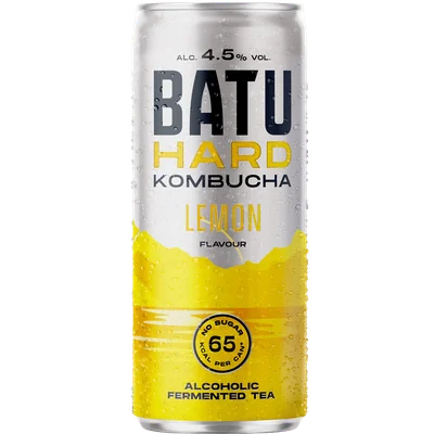 Batu Hard Kombucha Lemon Blik 250 ml