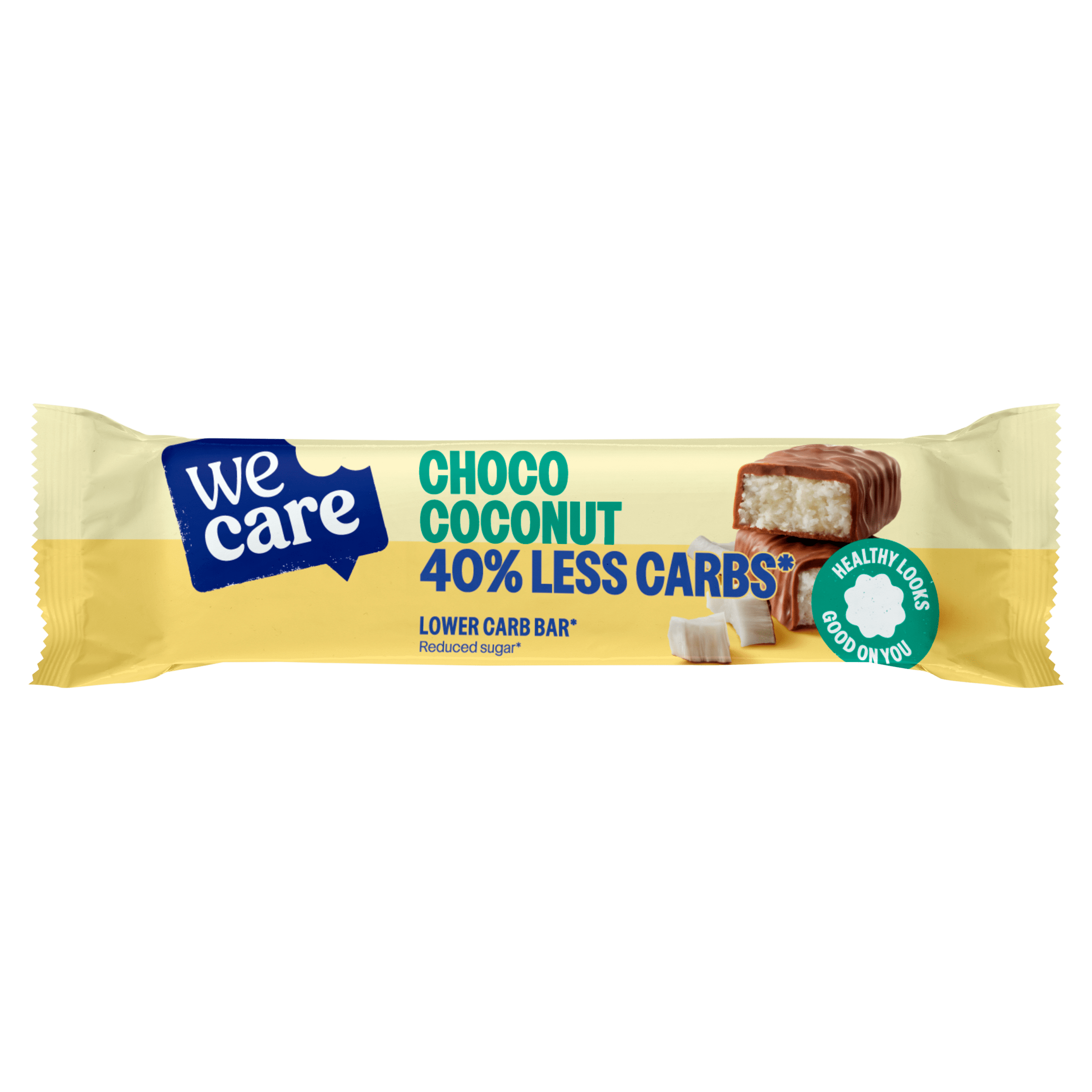 WeCare Chocolate coconut Krimp 35 g