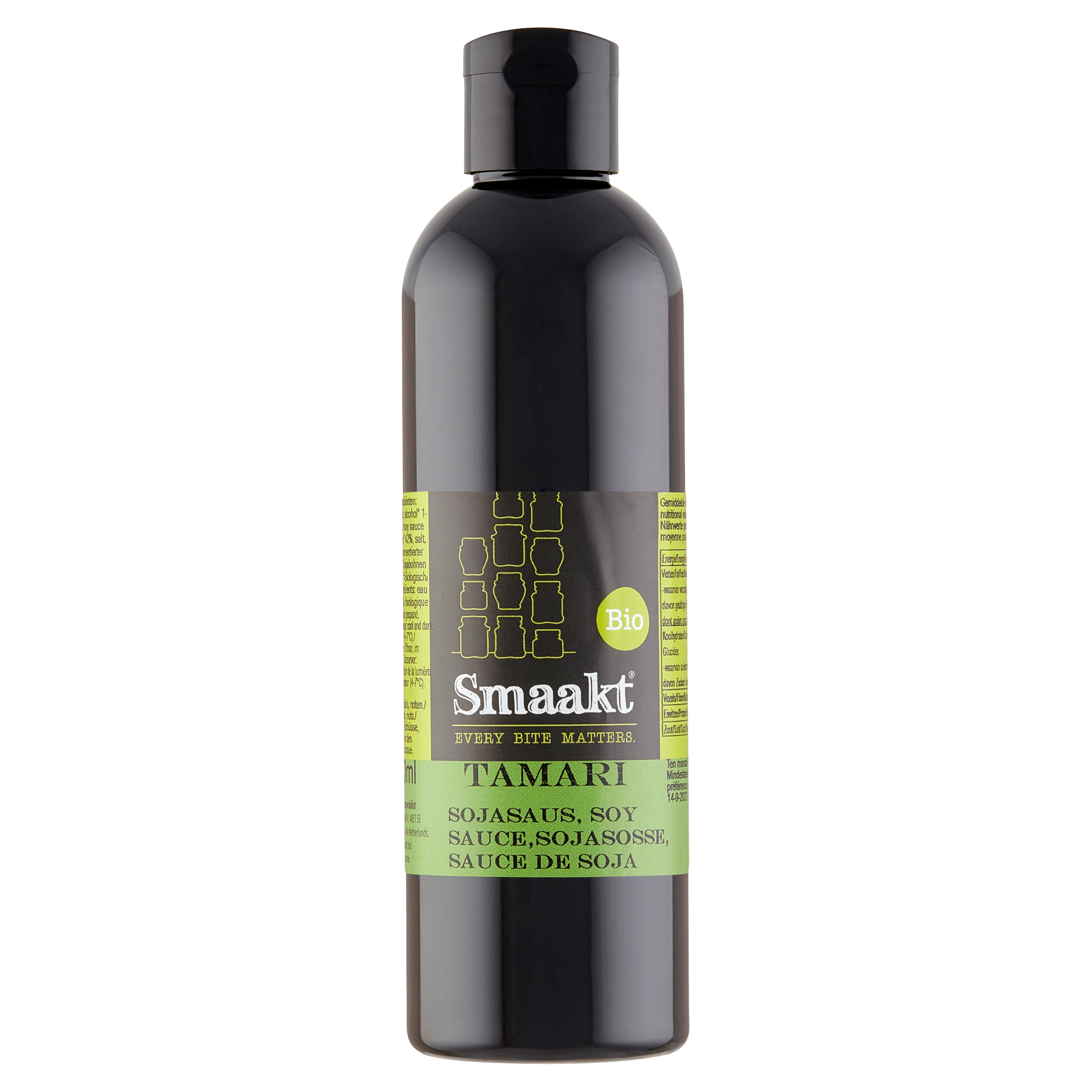 Smaakt Tamari biologisch Fles 250 ml