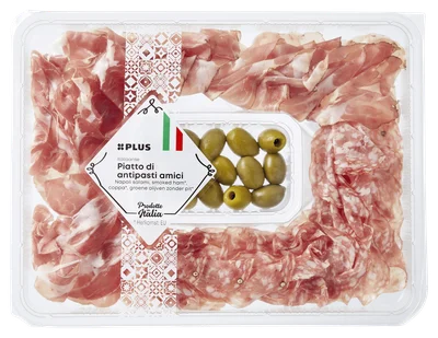 PLUS Piatto di antipasti amici Blister 300 g