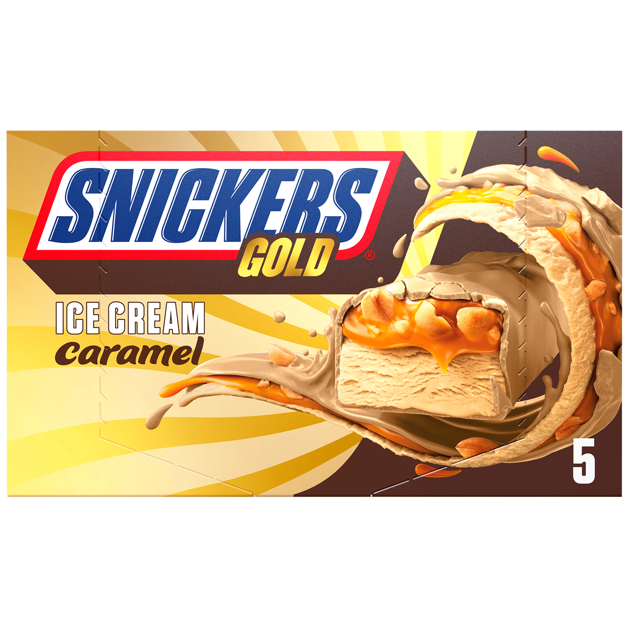 Snickers Ice White 5-pack Doos 223 ml