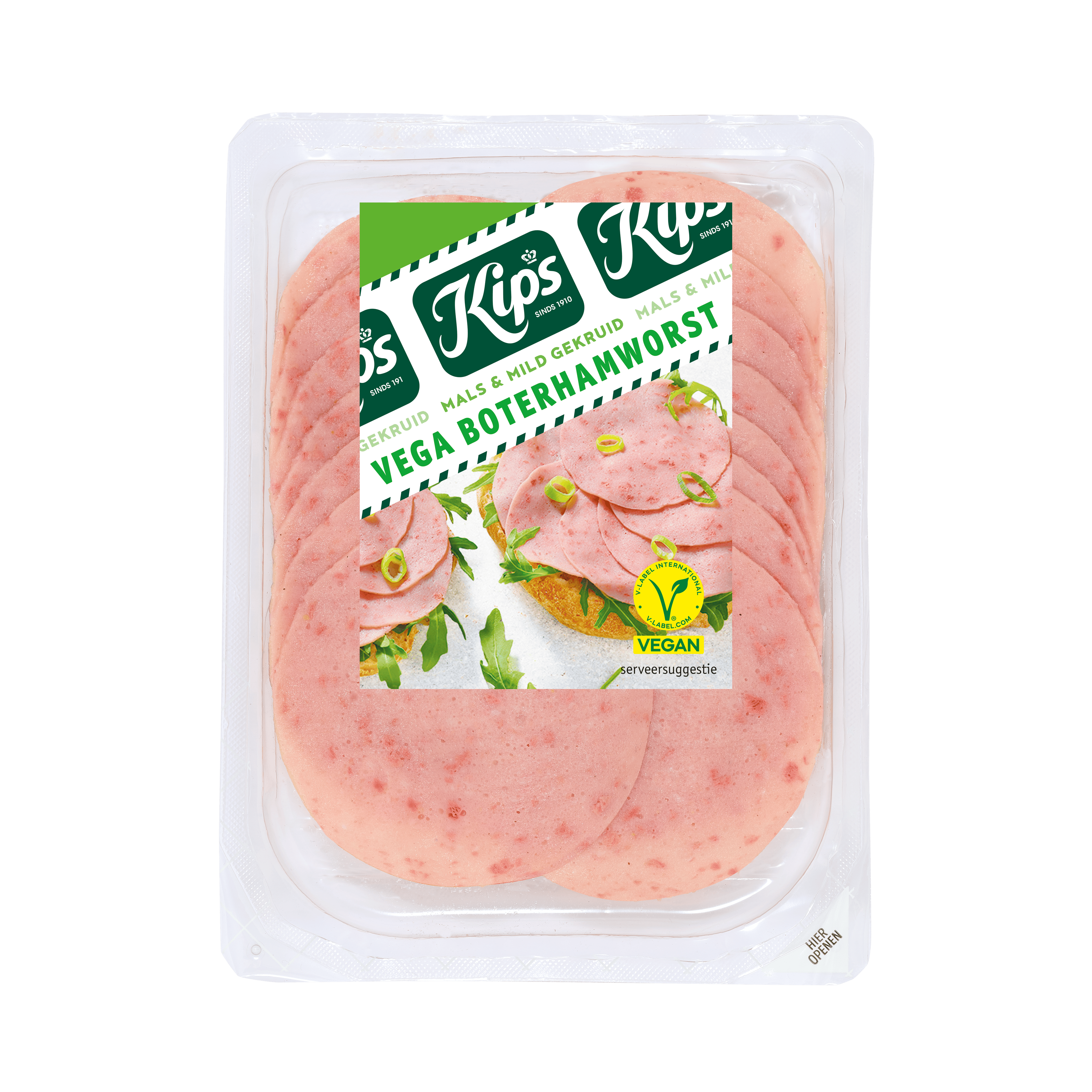 Kips Vega plakjes kipfilet tuinkruiden Tray 80 g