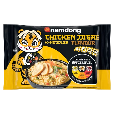 Namdong instant noedel beef Zak 120 g