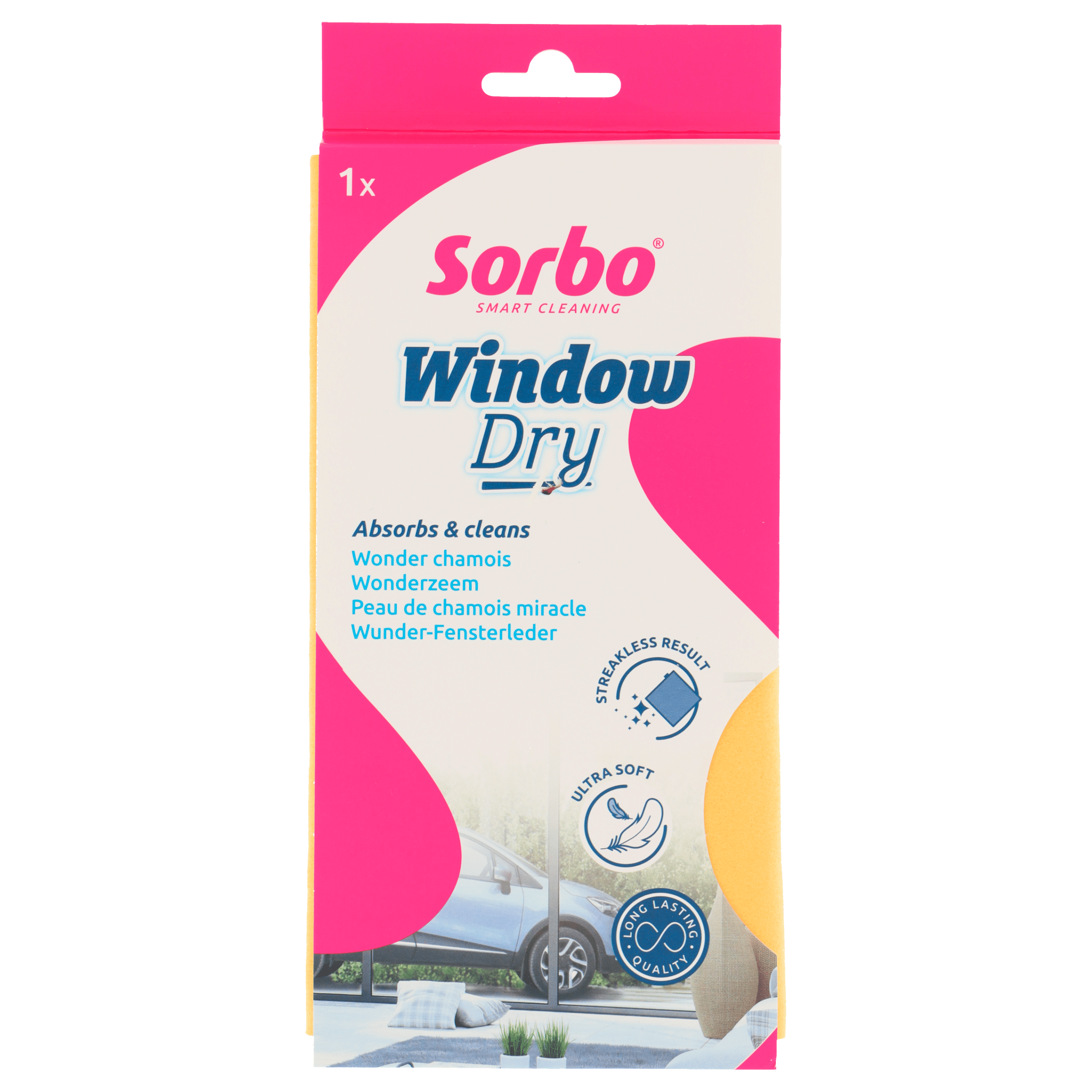 Sorbo Window dry 38x40cm Zak 1 st