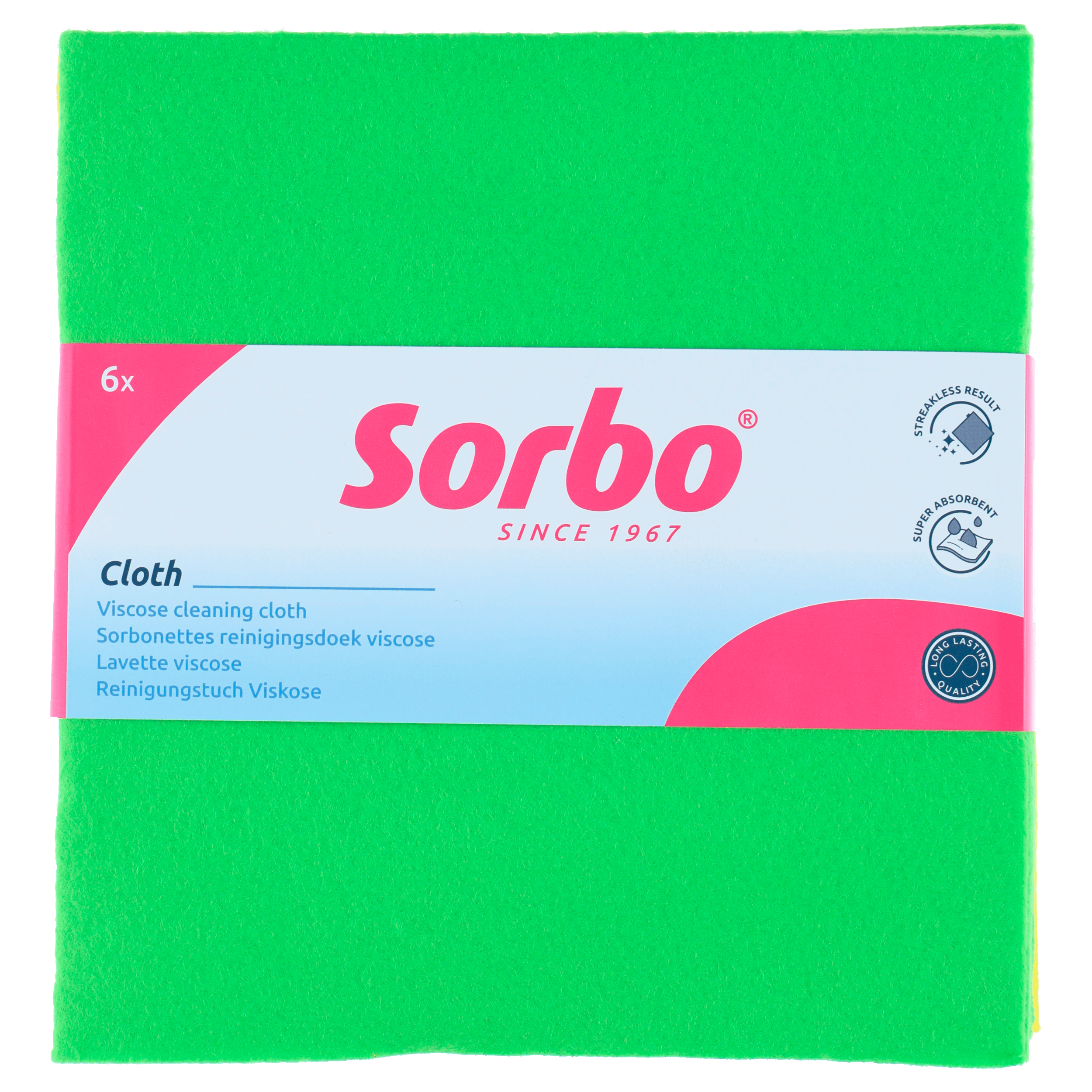 Sorbo Sorbonettes fun colours 38x40cm Krimp 6 st