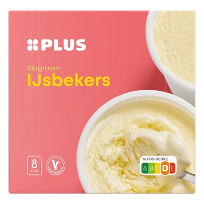 PLUS Roomboter kersencarree Stuk 1 st